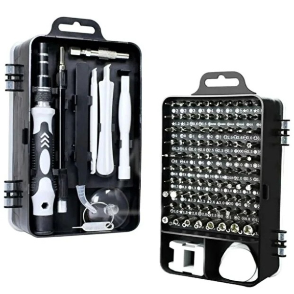 115 Parça Manyetik Uçlu Hassas Tornavida Seti 