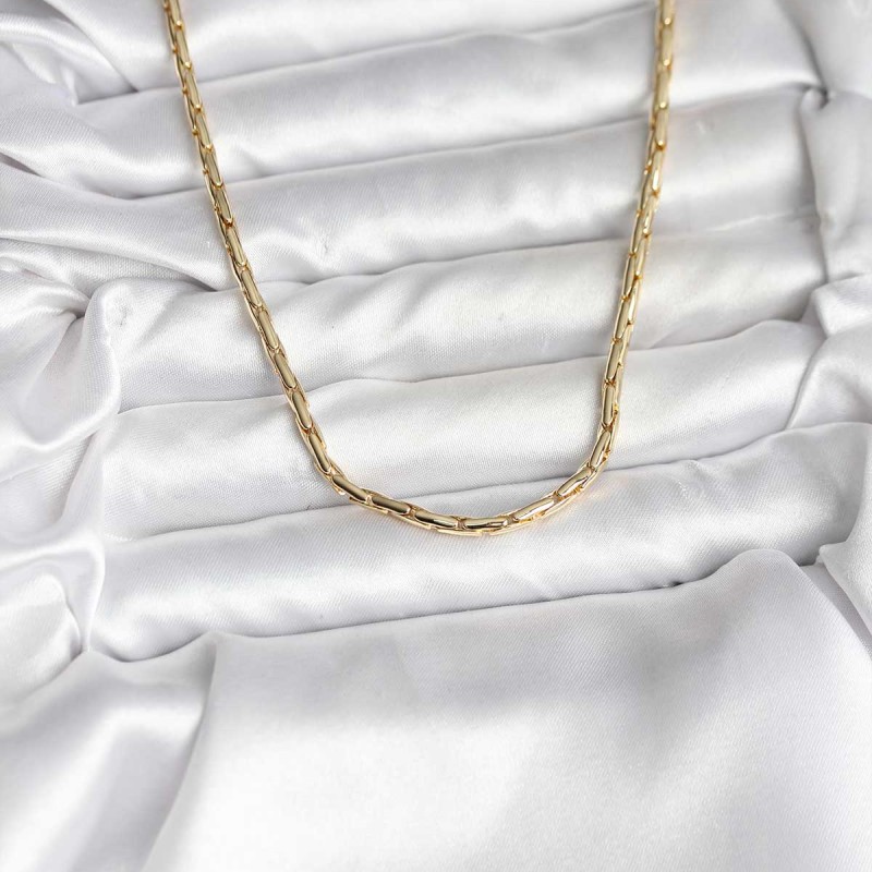 14K Gold Renk Kaplama Model CM Kadın Kolye