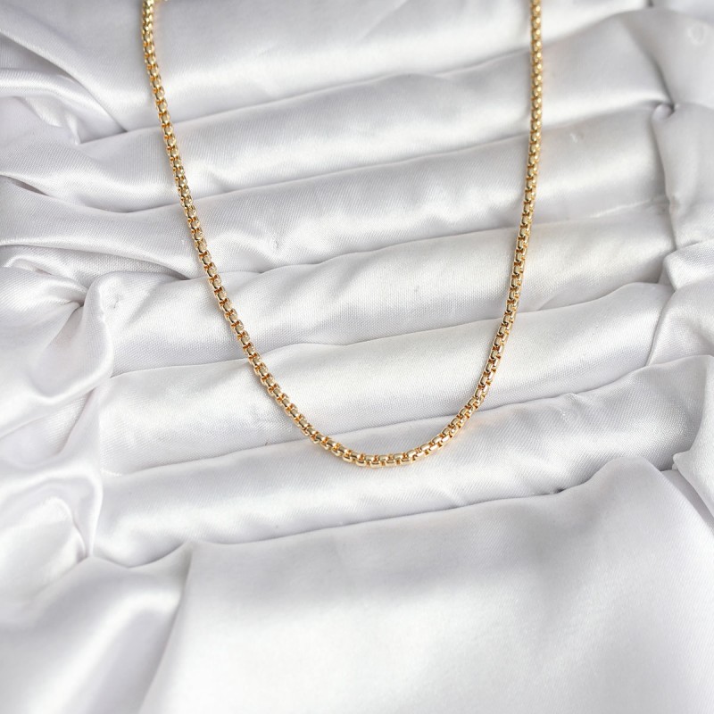 14K Gold Renk Kaplama Zincir Model CM Kadın Kolye