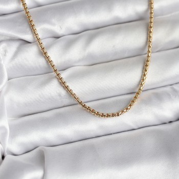 14K Gold Renk Kaplama Zincir Model CM Kadın Kolye