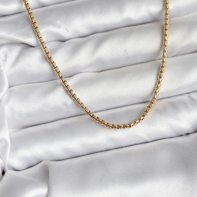 14K Gold Renk Kaplama Zincir Model CM Kadın Kolye