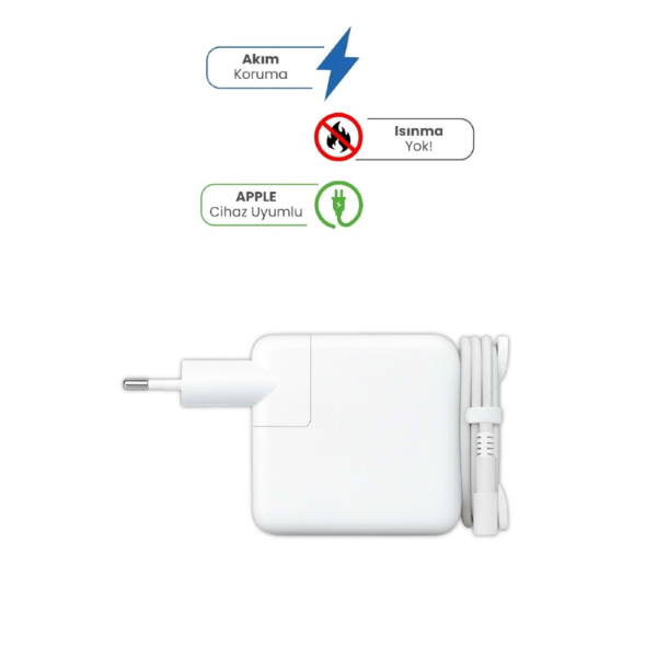 16.50V 3.65A MAGSAFE 1 65W APPLE İçin Laptop Adaptör