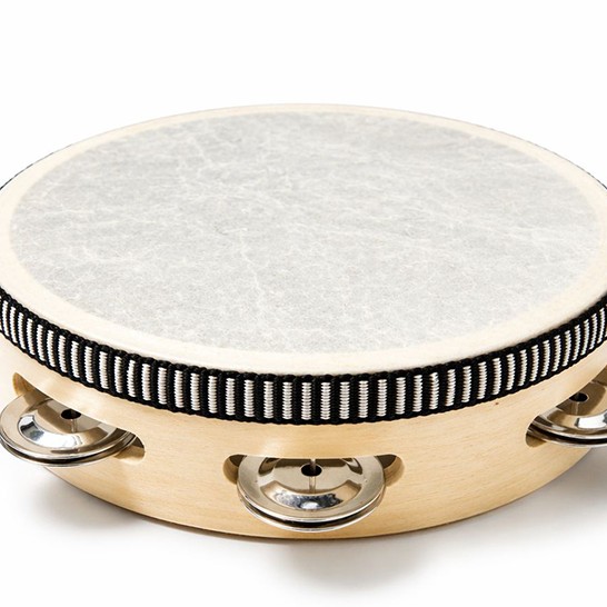 18 cm Ahşap Tef Müzik Aleti 