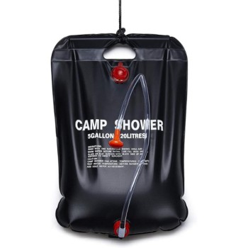 20 Litre Solar Isıtıcılı Kamp Duş Torbası 