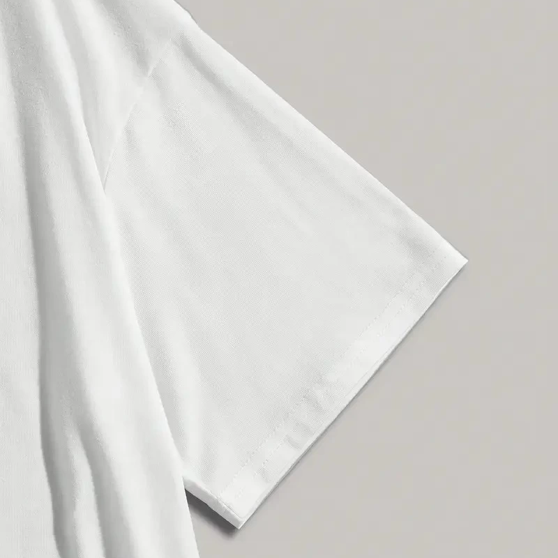 20/1 Penye Compack Dark Angel Baskılı Oversize Kısa Kol Yazlık T-shirt- Beyaz -