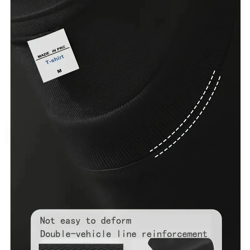 20/1 Penye Compack Day One Baskılı Oversize Bisiklet Yaka T-shirt - Siyah -