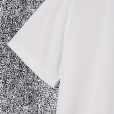 20/1 Penye Compack I TRIED TO WARN YOU. Baskılı Oversize Bisiklet Yaka T-shirt - Beyaz -