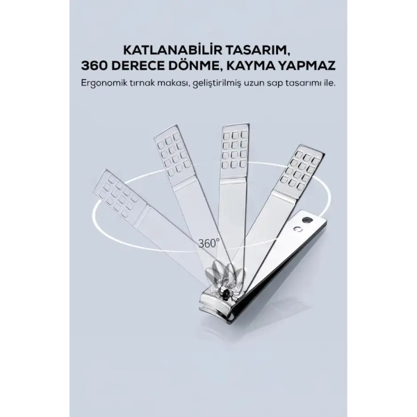 2'li Profesyonel Tırnak Makası Seti