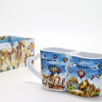 2'li Yöresel Kupa Bardak Model 1 