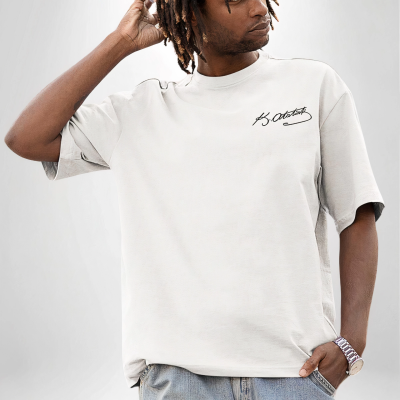 30 Ağustos Baskılı T-shirt - Beyaz -