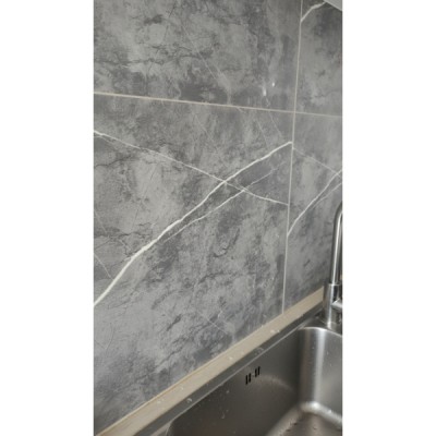 30x30 Antrasit Mermer Desenli Duvar Sticker