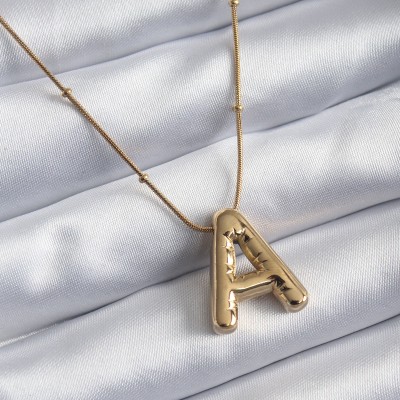 316L Çelik Gold Renk Bubble 