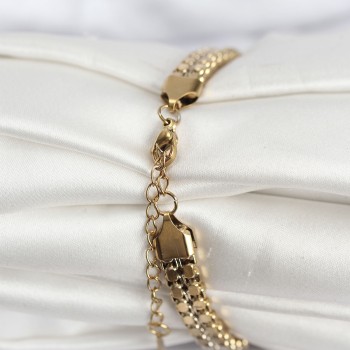 316L Çelik Gold Renk Kadın Bileklik