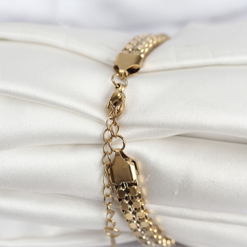 316L Çelik Gold Renk Kadın Bileklik