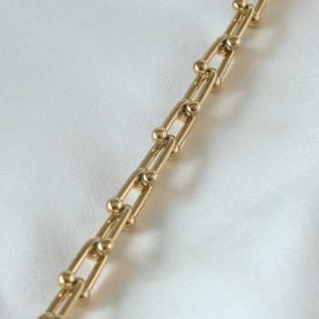 316L Çelik Gold Renk Tifany Model Kadın Bileklik