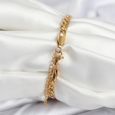 316L Çelik Gold Renk Yazı Yazmaya Uygun Kadın Bileklik