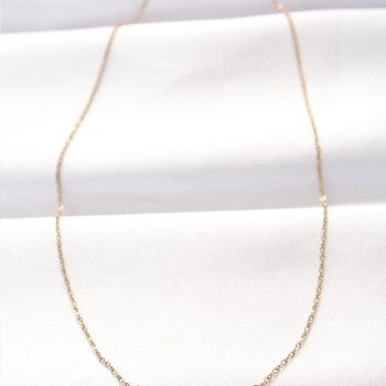 316L Çelik Gold Renk Zirkon Taşlı Kalpli Kanat Kolye