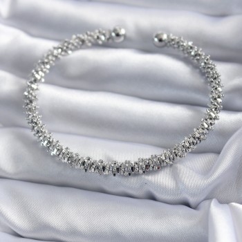 316L Çelik Gümüş Renk Kadın Bileklik