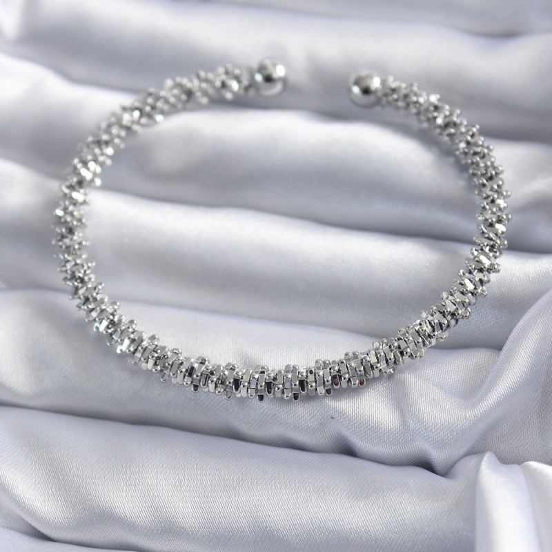 316L Çelik Gümüş Renk Kadın Bileklik