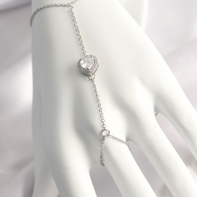 316L Çelik Gümüş Renk Kalp Model Şahmeran