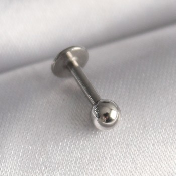 316L Çelik Gümüş Renk Topçuk Piercing