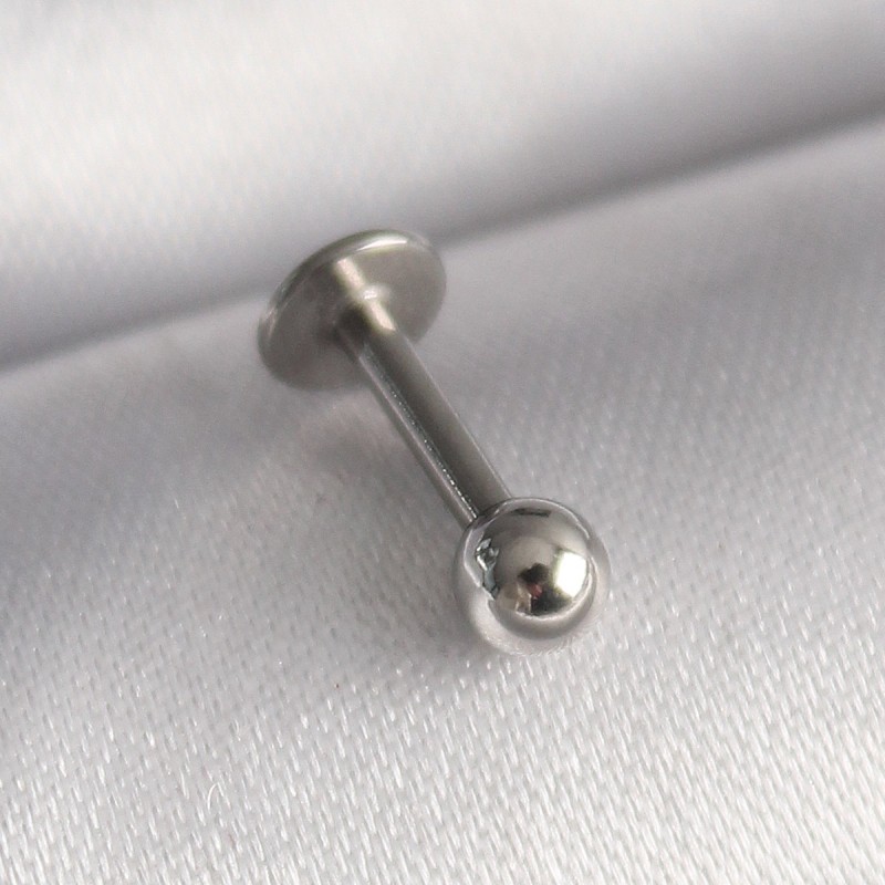 316L Çelik Gümüş Renk Topçuk Piercing