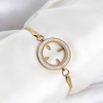 316L Çelik İtalyan Zincir Model Çeyrek Takılabilir Bileklik