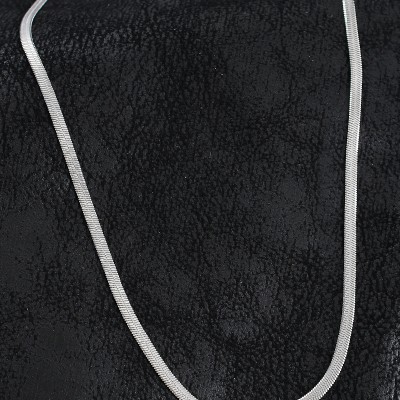 316L Çelik Klasik İtalyan Zincir Model Gümüş Renk Erkek Kolye