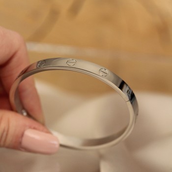 316L Çelik Silver Renk Bilezik