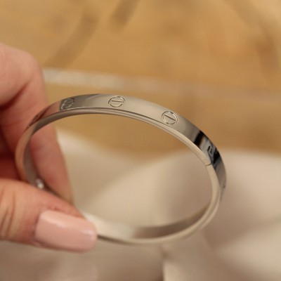 316L Çelik Silver Renk Bilezik