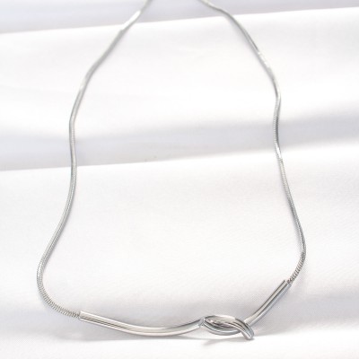 316L Çelik Silver Renk Kolye