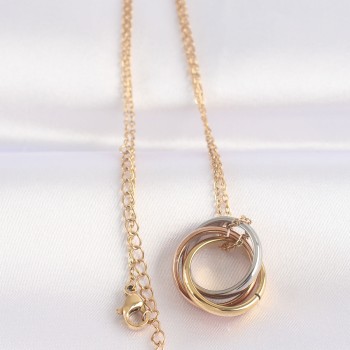 316L Çelik Zincir Çoklu Renk Model Kolye