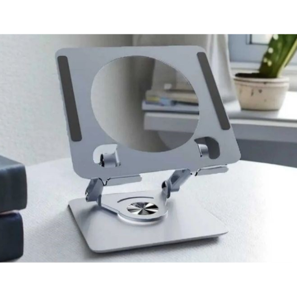 360 Derece Dönebilen Yükseltilmiş Masaüstü Ayarlanabilir Metal Tablet Standı