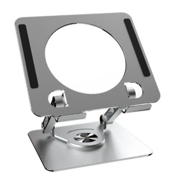 360 Derece Dönebilen Yükseltilmiş Masaüstü Ayarlanabilir Metal Tablet Standı