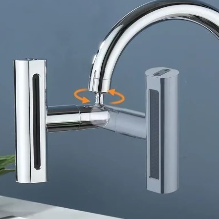 360 Derece Döner Musluk Başlığı