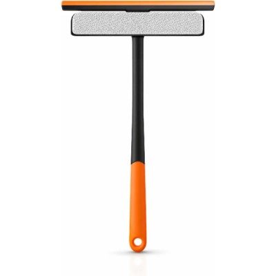 360 Derece Oynar Çift Başlıklı Çekçek Cam Temizleme Aparatı 