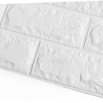 3D Tuğla Desenli Kendinden Yapışkanlı Duvar Paneli 58x38 cm