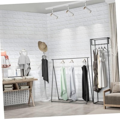 3D Tuğla Desenli Kendinden Yapışkanlı Duvar Paneli 58x38 cm