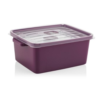 3'lü Dikdörtgen Mikrodalga Saklama Kabı Seti