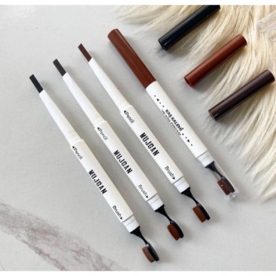 3'lü Kaşık Fırçalı Kaş Kalemi Seti