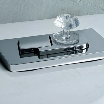 4 Adet Kristal Tasarımlı Çok Amaçlı Yapışkanlı Tutacak Buton 