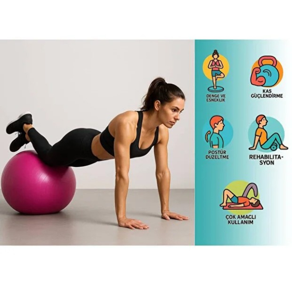 60 cm Pilates Topu 