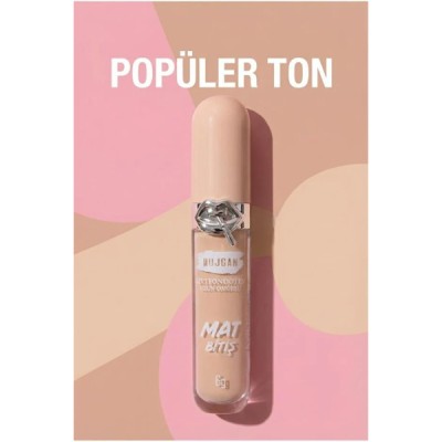 6'lı Mat Bitişli Fondöten Seti 