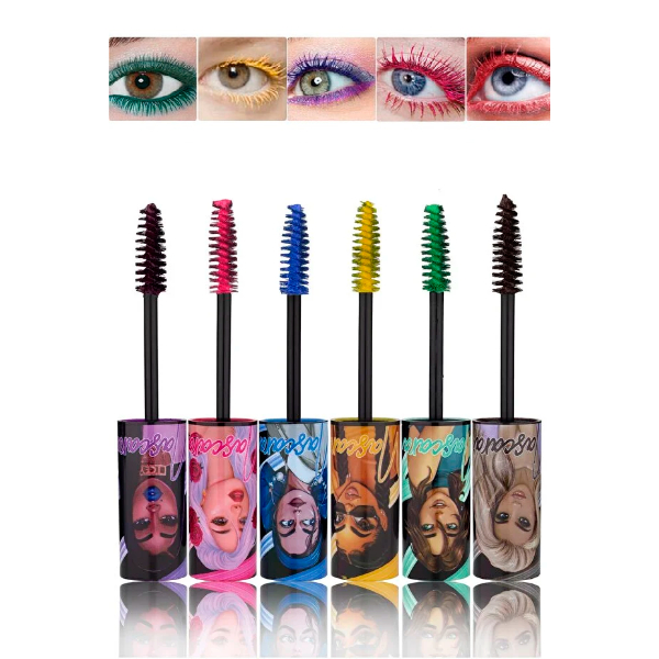 6'lı Renkli Maskara Seti