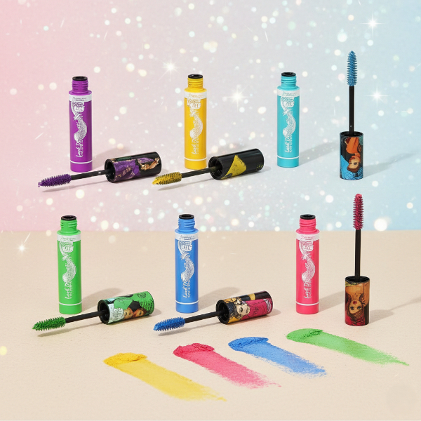 6'lı Renkli Maskara Seti