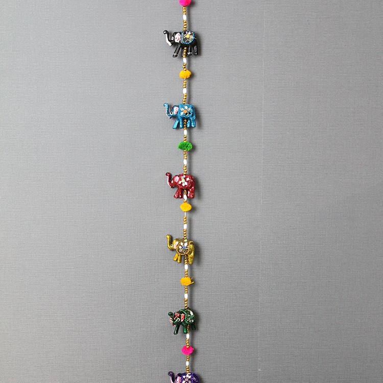 7'li Asmalı Aynalı Fil - Model 1 