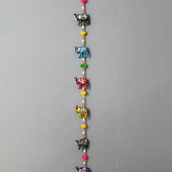 7'li Asmalı Aynalı Fil Model 1 