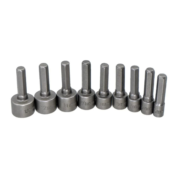 9 Parça Manyetik Somun Adaptörü 