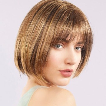 Açık Kahverengi Küt Parti Peruk 