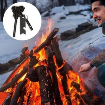 Acil Durum Magnezyum Çakmaktaşı Hayatta Kalma Kiti